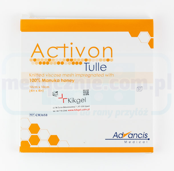 Activon Тюль 10*10см пов'язка з медом манука 1шт